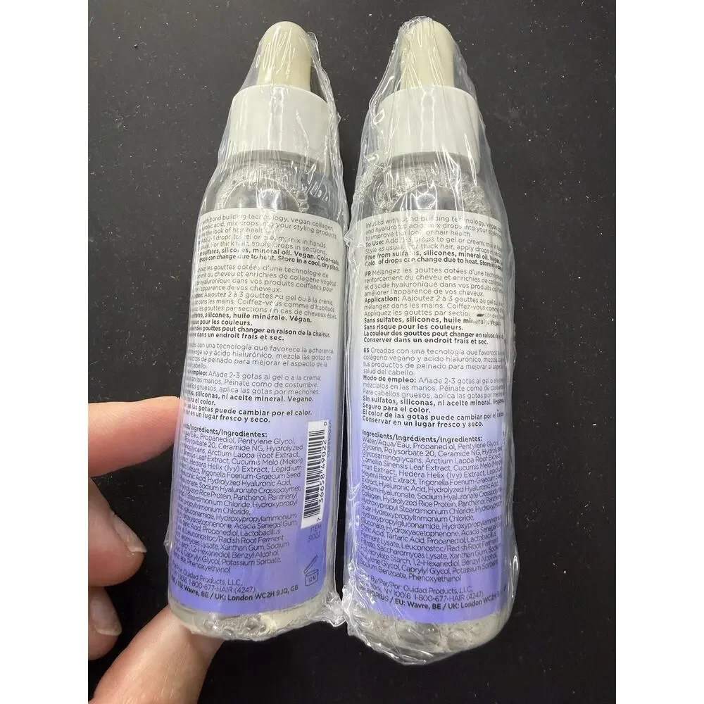 (2) Ouidad Unbreakable Bonds Mixing Drops - 2.0 oz Each